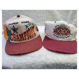 Dallas Cowboys Champions Superbowl XXX hats