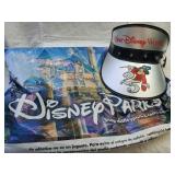 Disney 25th anniversary visor and gift bag