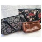 3 handbags