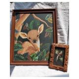 2 Framed Vintage Paintings/Prints