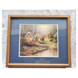 Thomas Kinkade Print 22x18