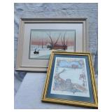 2 Patti Host Framed Prints