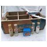 Pepsi Box, Plane, and Salt & Pepper Shakers