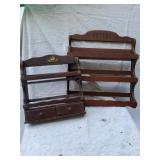 Vintage Spice Racks (biggest 13in x 18in)