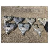 7 - Duel parking meters containing mechanisms