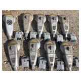 9 - Parking meters with digital mechanisms