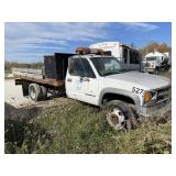 Chevy 3500 flatbed pickup