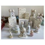 Assorted Precious Moments figures Assorted Precious Moments figures