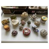 15 - small trinket boxes 15 - small trinket boxes