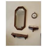 Mirror and wall decor Mirror and wall decor