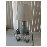 Lamp and 2 - candleholders