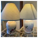 Pair of lamps Pair of lamps