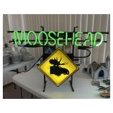 Moosehead neon sign Moosehead neon sign
