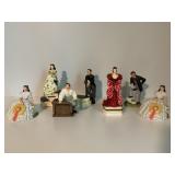 Gone with the wind music boxes, figurines