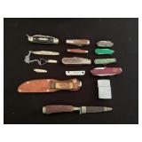Assorted knives