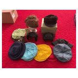 VTG Hats and a wig