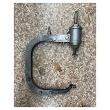 Air operated valve spring compressor