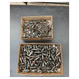 Assorted valves guards and bolts