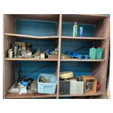 Contents of shelves