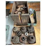Treading die boxes and dies