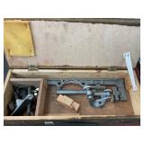Dunlap caster and camber gauge