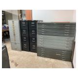 Metal cabinets