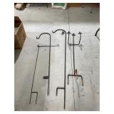 Shepherd hooks and outdooe pieces