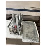 Metal shelf