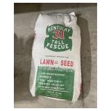 Kentucky 31 grass seed, and yard fluids