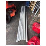 Gas pipe, water pipe and PVC pipes