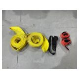 Assorted towing/pulling straps