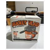Bucket, Head, wet and dry vac