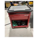 Craftsman cart with welding supplies