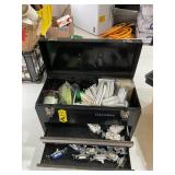 Craftsman Tool box and electrical supplies