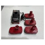 Craftsman batteries and charger