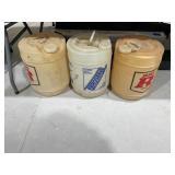 Plastic kerosene, water, gas containers- 5 gallon