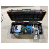 Bostitch tool box with tools,electrical supplies