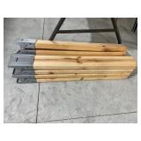 4-Wood sawhorses