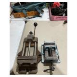 Drill press vices