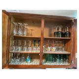 Assorted glasses
