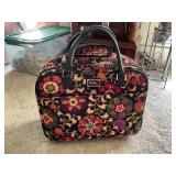 Vera Bradley rolling computer bag