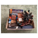 vtg stamps and holder and Misc. iems