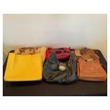 Assorted purses