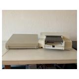 Royal typewriter, printer