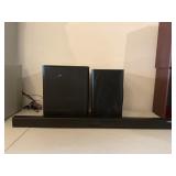 Samsung speaker bar and subwoofer