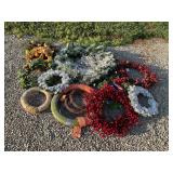 Assorted wreaths