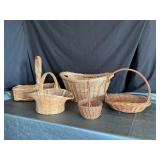 Assorted baskets