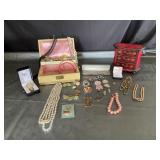 Assorted costume jewelry