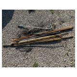 Shepherds hooks, flag poles, etc.