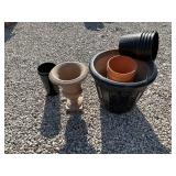 Cast iron & clay pots
